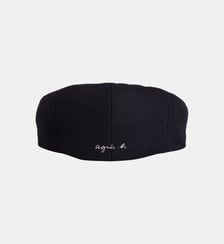 casquette en laine Agnès b.