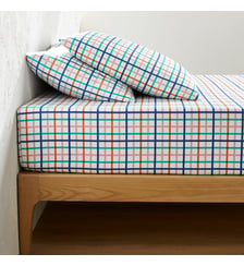 Drap-housse en coton bonnet 30 cm La Redoute Interieurs