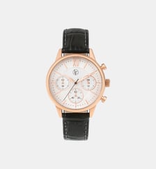 Montre Augustine Argenté, Blanc XK4023XW\33 Louis Pion