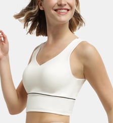 Crop top col V de Sport Dim Move Dim