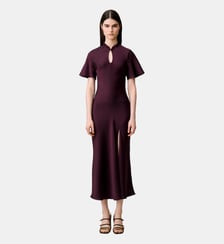 Robe fluide col victorien Claudie Pierlot