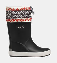 Bottes de pluie fourrées imprimé GIBOULEE PT Aigle
