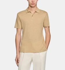 Polo en lin Sandro