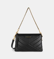 Pochette Soft Matelassé en cuir Lancaster