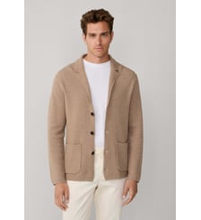 Blazer En Laine Mélangée Tricoté Hackett London