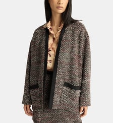 Donut veste en tweed Momonì