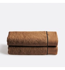 Lot 2 serviettes de toilette en coton peigné 700g/m2 La Redoute Interieurs
