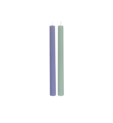Bougie longue bleu + vert, Set 2 pièces Villeroy & Boch