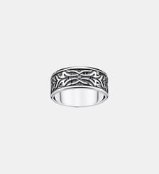 Bague motif tigre noir Thomas Sabo