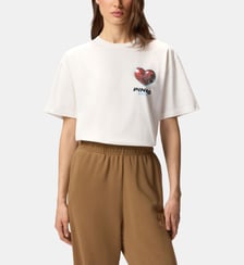 T-shirt avec imprimé Pinko