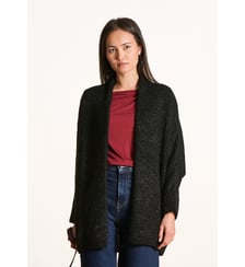 Gilet mi-long oversize en maille irisée La Fée Maraboutée