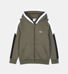 Cardigan à capuche BOSS Kidswear