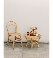 Table basse au plateau amovible Léonie N°1010- Produit chiné Debongout