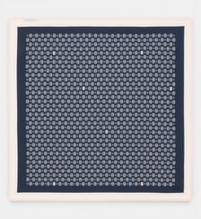 Foulard popeline imprimé tennis Lacoste