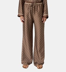 Pantalon satiné à monogramme - CLERY Gerard Darel