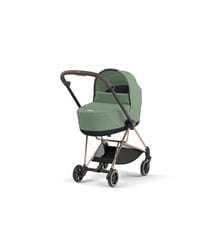 Poussette Mios 3 Leaf Green avec nacelle Rose Gold, naissance Cybex