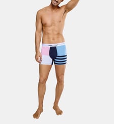 Boxer colorblock en coton Eden Park