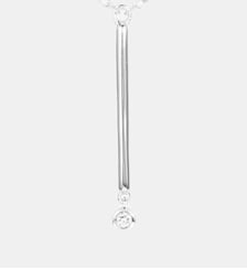 Collier chaîne Pure | Essentielle en Argent avec diamant blanc La Garçonne Diamant