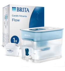 Carafe filtrante Flow MAXTRA bleu x1 cartouche Pure Performance Brita
