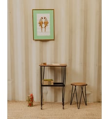 Desserte industrielle en bois Anouk N°221- Produit chiné Debongout
