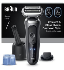 Rasoir électrique Series 7 72-G7200cc Clean&Charge Braun