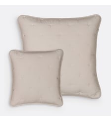 Housse de coussin matelassé coton carrée La Redoute Interieurs