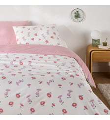 Parure de lit 30% de coton recyclé, taie rectangulaire La Redoute Interieurs