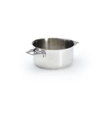 Casserole faitout TWISTY en inox D18 cm-Métal-Taille unique De Buyer
