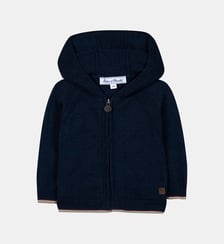 Gilet -  laine à capuche zippé Tartine Et Chocolat