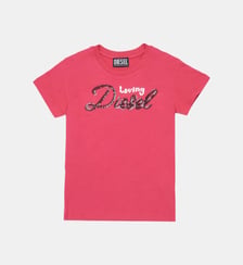 T-shirt avec logo Diesel Kids