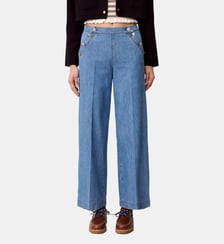 Jean à pont denim Claudie Pierlot