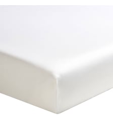 Drap housse uni en satin de coton bio, bonnet de 30cm, TEOPHILE Alexandre Turpault