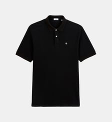 Polo Lucas en piqué de coton Serge Blanco
