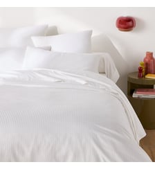 Housse de couette en satin de coton, 153 fils La Redoute Interieurs