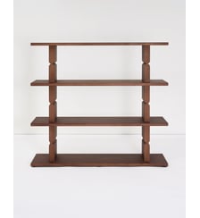 Bibliothèque en bois teinté noon Nobodinoz