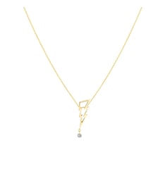 Collier POP COUP DE FOUDRE - Diamant 0,07ct - Or jaune 750‰ La Brune & La Blonde