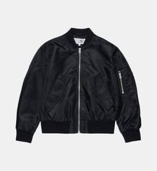 Blouson bomber avec logo imprimé MM6 Maison Margiela