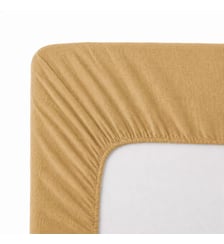 Drap housse b30 gaze de coton lavé uni blanc Malia neige Garnier Thiebaut