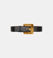 Ceinture Anthem en cuir de veau Balmain
