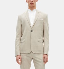 Veste de costume en laine coupe ajustée The Kooples