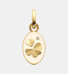 Pendentif Or Jaune & Diamant Trèfle Arthus Bertrand