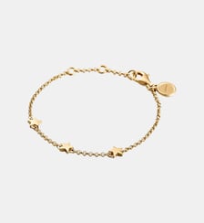 Bracelet en argent 925 plaqué en or jaune 18K avec des étoiles Aristocrazy