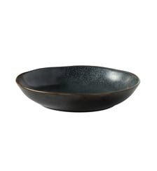 Assiette salade et pâtes ronde par 6 Médard de Noblat