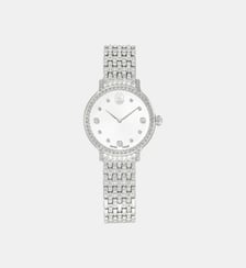 Montre Imber, Fabriqué en Suisse, Bracelet en métal, Acier inoxydable Swarovski