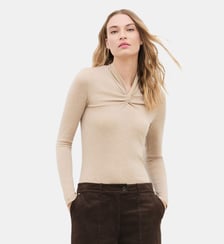Pantalon phalton - Motif uni - Coton - Coupe large Caroll
