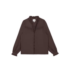 Blouse manches longues col v uni BOWEN La Petite Etoile