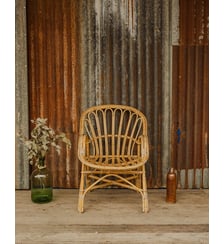 Fauteuil en rotin Ernest N°1630 - Produit chiné Debongout