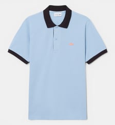 Polo classic fit côtes contrastantes Lacoste