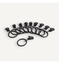 Lot de 10 pinces à rideaux AM.PM