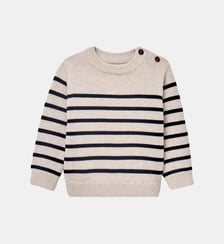 Pull rayé  - Coton biologique Cyrillus